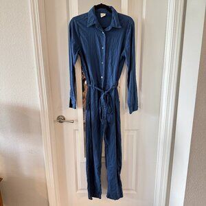 Baldwin Rosie utility style cotton blend jumpsuit Size Small